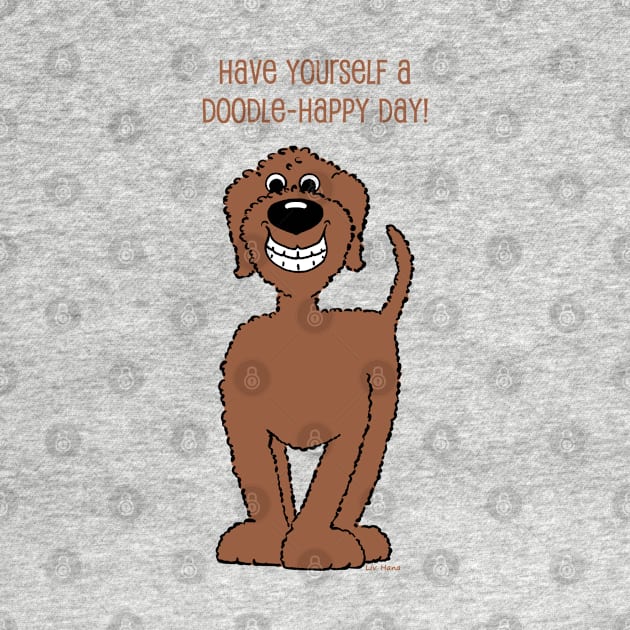 Have yourself a happy doodle day by LivHana